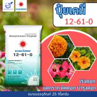 ราคา แม่ปุ๋ย 12-61-0 กระสอบ 25Kg (ดวงตะวันเพชร) (28782655679)