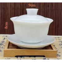 ราคา ก้ายหว่านเซรามิก100cc 白瓷盖碗100cc Ceramic Teapot (Gai Wan)100cc (20285022291)