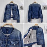 ราคา GAP แท้ เสื้อยีนส์ ญ มือสองของแท้สภาพใหม่ไร้ตำหนิ (51105654943)