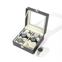 ราคา กล่องนาฬิกา 6 เรือน หนังคลาสสิก กล่องใส่นาฬิกา Watch Box 6 (28579717611)