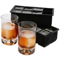 ราคา 8 Big Cube Jumbo ซิลิโคนขนาดใหญ่ Ice Cube ถาดสี่เหลี่ยมแม่พิมพ์ Mould Ice Cube Maker อุปกรณ์ครัว (43216489921)