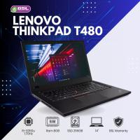 ราคา Lenovo ThinkPad T480 i5 gen 8 / 8GB / SSD 256GB โน๊ตบุ๊คมือสอง ออกแบบ กราฟฟิก เรียน ทำงาน Used laptop (22501665428)
