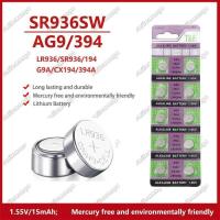ราคา AG9 40PCS-200PCS 394 LR936 394A L936F SR936SW แบตเตอรี่ลิเธียม 1.55V แบตเตอรี่ปุ่มสำหรับนาฬิกาและของ (44851231711)