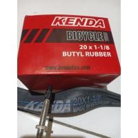 ราคา ยางในจักรยานขนาด 20x1.1/8 หรือ 451-28 วาล์วพรีสต้ายี่ห้อ kenda 6cm (43012180066)