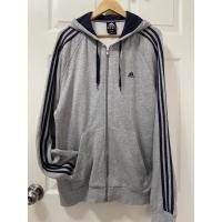 ราคา Adidas essentials สีเทาแถบกรม (21165670367)