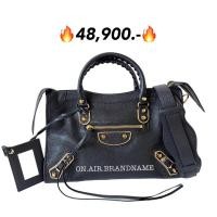 ราคา New balenciaga classic metallic edge small city (7817446725)