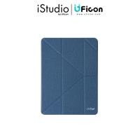 ราคา เคส - Wroof Casing for iPad 10.2 inch (2021) Crystal Clear Folio-Blue (29034062765)