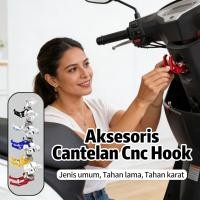 ราคา Cnc Hook Mio Vario Pcx กระจกมองหลัง Clamp 1 ชิ้นอุปกรณ์เสริม Etc Xmax ใหม่ 2020 (51608525674)