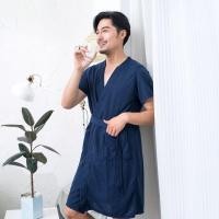 ราคา วาฟเฟิล ชุดนอน ฤดูใบไม้ผลิฤดูร้อนบางสไตล์ญี่ปุ่นเสื้อคลุมอาบน้ําชุดนอนเซ็กซี่ชุดนอนผ้าไหมคู่ ลูกไม้-ขึ้น เสื้อคลุมอาบน้ําคู่สไตล์ผ (44856073987)