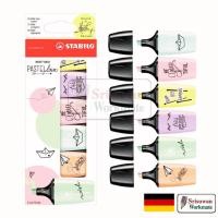 ราคา Stabilo 07/06-27 Mini Boss Pastel Love Set 6 สี ชุดปากกาเน้นข้อความ มินิ สีพาสเทล ไฮไลท์ สตาร์บิโร (18184386329)