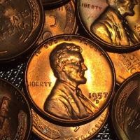 ราคา เหรียญลินคอล์น รวงข้าว ยุคเก่า ปี 1957 Mint D (7662531950)