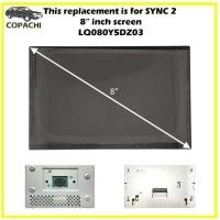 ราคา Original 8" LCD Car Monitor Display Replacement For 2011-2016 Ford Explorer SYNC 2 MKC MKS MKX LQ08 (44854153333)