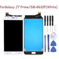 ราคา จอชุด LCD+Touch หน้าจอ+ทัช For ซัมซุง Sam J7prime / SM-G610F G610 J7พาม สีขาวดำ งานมีคุณภาพ (6976760546)