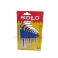 ราคา SOLO 902 MM ประแจตัวแอล ประแจหกเหลี่ยม กุญแจตัวแอล 10 ตัวชุด (5360248692)