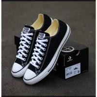 ราคา (2PCS = 1KG) CONVERSE ALL STAR LOW CLASSIC MAROON BLACK NAVY GREY WHITE YELLOW CASUAL รองเท้าผู้ชาย (41127355275)