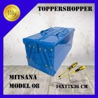 ราคา Mitsana 08 กล่องเครื่องมือ 2 ชั้น 14 นิ้ว กล่องเครื่องมือช่าง กล่องเก็บอุปกรณ์ (9201539085)