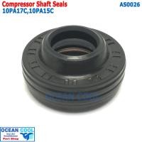 ราคา ซีลคอมเพรสเซอร์แอร์ 10pa15C,10pa17c AS0026 R134a ซีลคอมแอร์ HNBR Denso compressor shaft seals ซีลคอมแอร์รถยนต์ ซีลคอม (15117620037)