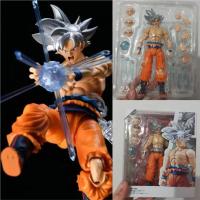 ราคา Dragon Ball Z Super รูปผมสีขาว Son Goku Action Figure DragonBall Migatte ไม่มี Goku GBZ คอลเลกชันตุ๊กตาวันเกิด (49606035485)