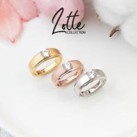 ราคา แหวนทองปลอม แหวนคู่รัก แบบเกลี้ยง สีทอง สีเงิน สีพิ้ง แต่งงาน หมั้น ลายยิงทราย ขายดี (28457254751)