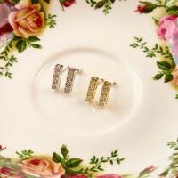 ราคา พร้อมส่ง • Valichain Gemaniac Ear Stud ต่างหูTennis stainless steel ไม่ลอกไม่ดำ (24668822536)