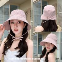 ราคา หมวกกันแดดริมกว้างลายเช็กสองด้าน เหมาะกับฤดูใบไม้ผลิและฤดูร้อน (58008463902)