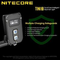 ราคา ❤ NITECORE TINI 2 500 Lumens LED Smart Dual-Core Switch Light APC Sleep Technology Long Standby U (26002118504)