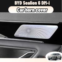 ราคา Byd sealion 6 dm-i ฝาครอบลําโพงเครื่องเสียงรถยนต์ ตกแต่งภายในรถยนต์ วัสดุสแตนเลส สีเงินสีดำ ของใช้ในรถ ของแต่ง accessories (28913892166)