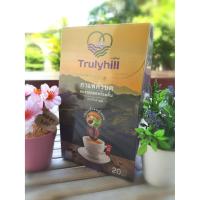 ราคา กาแฟสด 3 in 1 Truly Hill (ทรูลี่ ฮิลล์) ขนาด 20 ซอง​ สูตรเจ​ ไม่มีนม (6625170064)