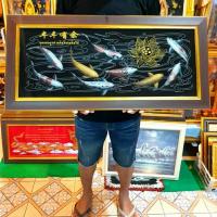 ราคา กรอบรูป ปลา ปลาคราฟ ปลามงคล รูปภาพปลา กรอบรูปปลา ภาพปลาเรียกทรัพย์ เสริมฮวงจุ้ย ของขวัญ ของที่ระลึก เกษียณ สวัสดีปีใหม่ (21093397984)