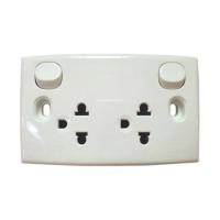 ราคา Schneider ชุดเต้ารับคู่ 3 ขา พร้อมสวิตช์เปิด-ปิด ขนาด 3 ช่อง รุ่น S-Classic E25UES