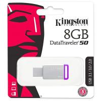 ราคา 8 GB FLASH DRIVE (แฟลชไดร์ฟ) KINGSTON DATA TRAVELER 50 (DT50/8GB) (23025923038)