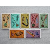ราคา แสตมป์มองโกเลียชุดเครื่องดนตรี ปี1986 ครบชุด7ดวง (47458425693)