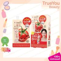 ราคา (ยกกล่อง/6ซอง) Smooto Tomato Collagen BB&CC Cream 8 กรัม สมูทโตะ โทเมโท่ คอลลาเจน บีบี แอนด์ ซีซี ครีม ใหม่ (41454257863)