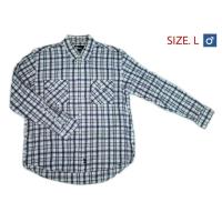 ราคา FIRST DOWN เสื้อเชิ้ตแขนยาวลายสก๊อต เสื้อผ้ามือสองกระสอบนำเข้า (19675398311)