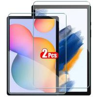ราคา 2 ฟิล์มกระจกนิรภัย ชิ้นสำหรับ Samsung Galaxy Tab S8 Ultra Plus S6 S7 Fe A7 Lite A8 S9 A9 อุปกรณ์เสริ (58051211086)