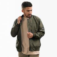 ราคา Pebble Kappa Utility Bomber Olive Jacket (45156119624)