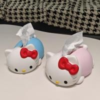 ราคา กล่องทิชชู่รูปคิตตี้น่ารักสําหรับองค์กรเดสก์ท็อปตกแต่งบ้าน (40073517977)