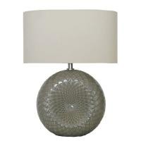 ราคา Chaixing Home โคมไฟตั้งโต๊ะ (E27x1) LUZINO รุ่น NL11946 ขนาด 32 x 32 x 41 ซม. สีครีม - เขียว (13974576630)