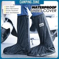 ราคา Kasut Hujan Rainboots รองเท้ากันน้ํา Rider รองเท้า Protector จักรยานรถจักรยานยนต์ Bike Rain Boot กันฝนแต่ Hujan (49855510309)