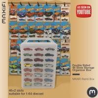 ราคา MAXIFI Ramli Box - 46 Slot Organizer Storage กล่องพลาสติก | Lamley Box Hot Wheels Diecast 1:64 Rack (24996864108)