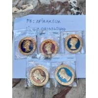 ราคา ชุดเหรียญรัชกาลที่5 ทรงยินดี สมทบทุนสร้างโรงพยาบาลพานทอง จ.ชลบุรี ปี 2535 รวม5เหรียญ (49156110191)