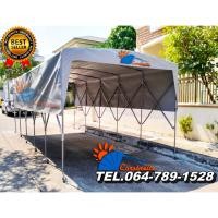 ราคา โรงจอดรถพับได้ โรงจอดรถสำเร็จรูป Carsbrella รุ่น Sunshine A สูง215cm ยืด หด พับ เก็บ ได้ (22373901561)