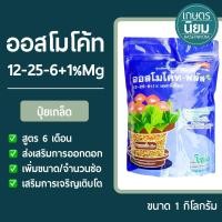 ราคา ปุ๋ยเกล็ด ออสโมโค้ท พลัส (ปุ๋ยเคมีสูตร 12-25-6+1%Mg) 1 กิโลกรัม (18608390629)