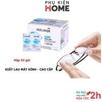 ราคา กล่องผ้าเช็ดทําความสะอาดแว่นตา VisioMax 52 ชิ้น - ปลอดภัย สะดวก - ปกป้องแว่นตาจากฝุ่นและลายนิ้วมือ อุปกรณ์ภายในบ้าน 7226 (29694250551)