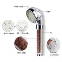 ราคา Zloog ห้องน้ำ3/7เปลี่ยนสี LED หัวฝักบัวเซ็นเซอร์อุณหภูมิ (26604245223)