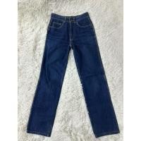 ราคา กางเกงยีนส์เอวสูงวินเทจ แบรนด์ Jordache สีเข้ม ทรงสวย (41328823605)
