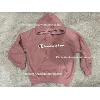 ราคา เสื้อกันหนาว มีฮูด สีชมพู Champion (43522391537)