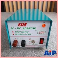 ราคา SL SL-10A 10A โรงงาน สยามนีออน 6V / 12V Adaptor หม้อแปลงอเนกประสงค์ แปลงไฟจากไฟ AC เป็น DC SL10A SL 10 A SL-10 A เอไอ... (22575071417)