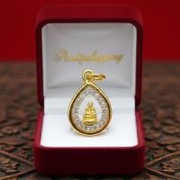 ราคา จี้หลวงปู่ทวดจิ๋ว จี้พระล้อมเพชร พระเกจิอาจารย์ จี้หลวงปู่ทวดล้อมเพชร ทำพิธีแล้ว (28606978514)