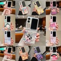 ราคา เคสโทรศัพท์มือถือ PC พับได้ กันกระแทก ลายการ์ตูน Sanrio Pokémon Family สามชิ้น สําหรับ OPPO Find N2 Flip 5G (22265755935)